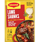 Maggi Slow Cooker Juicy Lamb Shanks Recipe Base