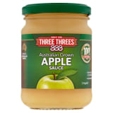 Three Threes Fruit Sauce Apple