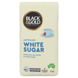 Black & Gold White Sugar