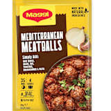 Maggi Recipe Base - Dry Culinary Mediterranean Meatballs Natural