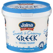 Jalna Sweet & Creamy Greek Yoghurt