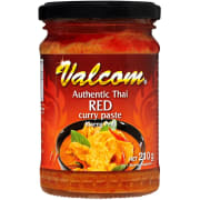 Valcom Authentic Thai Red Curry Paste