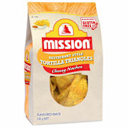 Mission Cheesy Nachos Tortilla Triangles