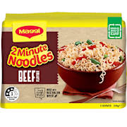 Maggi 2 Minute Instant Beef Noodles