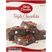Betty Crocker Triple Chocolate Fudge Brownie Mix