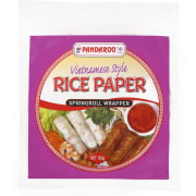 Pandaroo Ingredients Rice Paper Spring Roll