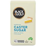 Black & Gold Caster Sugar