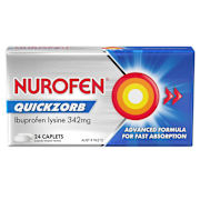 Nurofen Quickzorb Ibuprofen Lysine 342mg