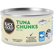 Black & Gold Skipjack Tuna In Oil