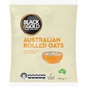 Black & Gold Rolled Oats