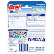 Bref Blue Active Eucalyptus Rim Block Toilet Cleaner