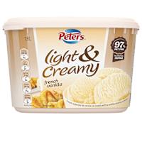 Peters Light & Creamy French Vanilla Ice Cream
