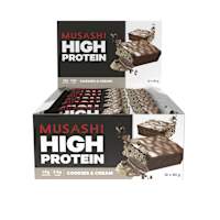 Musashi High Protein Bar Cookies & Cream