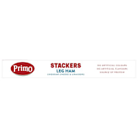 Primo Stackers Leg Ham Cheddar Cheese & Crackers