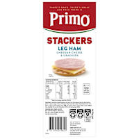 Primo Stackers Leg Ham Cheddar Cheese & Crackers