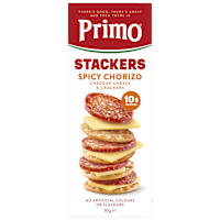 Primo Stackers Spicy Chorizo Cheddar Cheese & Crackers