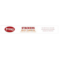 Primo Stackers Spicy Chorizo Cheddar Cheese & Crackers
