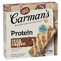 Carman's Protein Bars Iced Coffee