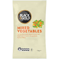 Black & Gold Mixed Vegetables