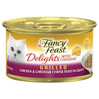 Fancy Feast Cat Food Delights With Chicken & Cheddar Cheese