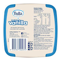 Bulla Reduced Fat Vanilla Ice Cream