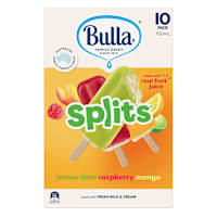 Bulla Lemon-Lime, Mango, Raspberry Splits