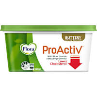 Flora ProActiv Cholesterol Lowering Spread Buttery