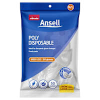 ViledaAnsell Poly Disposable Gloves