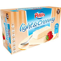 Peters Light & Creamy Classic Vanilla Ice Cream Slices