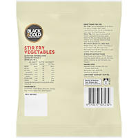 Black & Gold Stir Fry Veg