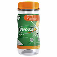 Berocca Energy Vitamin B & C Orange Flavour Twist N Go Energy Drink