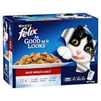 Felix As Good As It Looks Meat Menu Cat Food