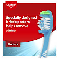 Colgate Max White Toothbrush Medium with polishing star