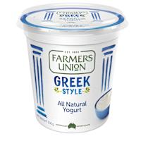 Farmers Union Greek Style Yoghurt