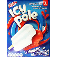 Peters Icey Pole Lemonade Raspberry