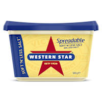 Western Star Spreadable Soft 'N' Less Salt