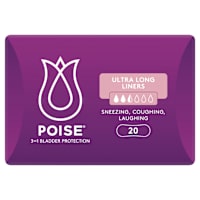 Poise Ultra Long Liners Fragrance Free