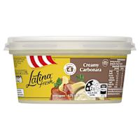 Latina Fresh Creamy Carbonara Pasta Sauce