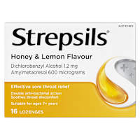 Strepsils Soothing Honey & Lemon Lozenges