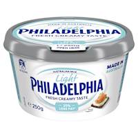 Philadelphia Cream Cheese Spread Light Tub