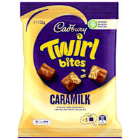 Cadbury Twirl Caramilk Bites
