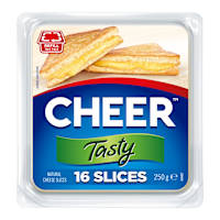 Cheer Cheese Tasty Sliced Cheese 16 Slices