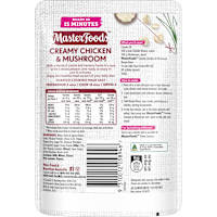 MasterFoods Ready in 15 Minutes Creamy Chicken & Mushroom Recipe Base