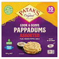 Patak's Assorted Pappadums