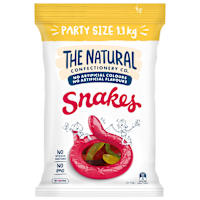 The Natural Confectionery Co. Snakes Lollies