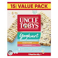 Uncle Tobys Yoghurt Variety Bars