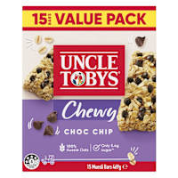 Uncle Tobys Chewy Choc Chip Bars