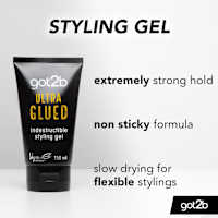 Schwarzkopf Got2B Styling Gel Ultra Glued