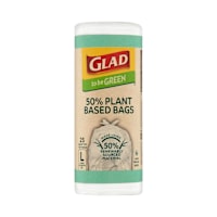 Glad to be Green 50% Plant Based Bags Large