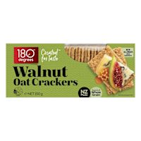 180 Degrees Walnut Oat Crackers